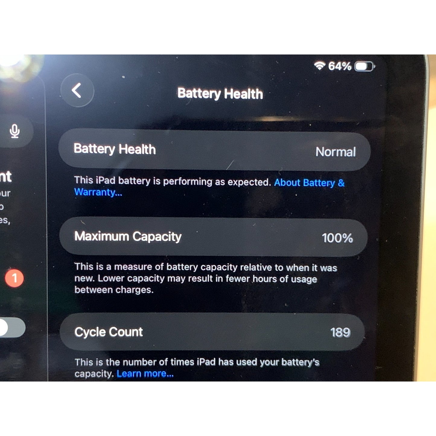 Apple iPad mini (A17 Pro) 128GB Space Gray MXN63LL/A Model A2993
