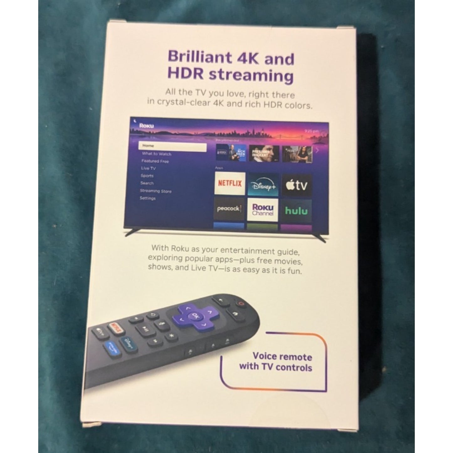 Roku Streaming Stick Plus 4K & HDR Streaming Device for TV