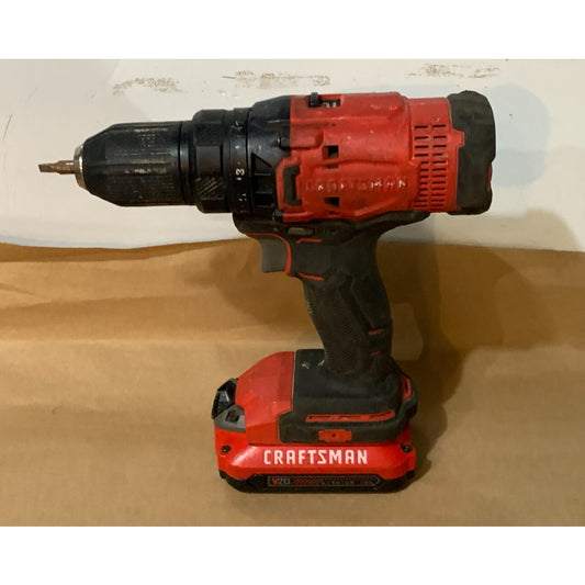 Craftsman Cordless 20v Drill Driver 1/2" CMCD700 w/ 20v battery