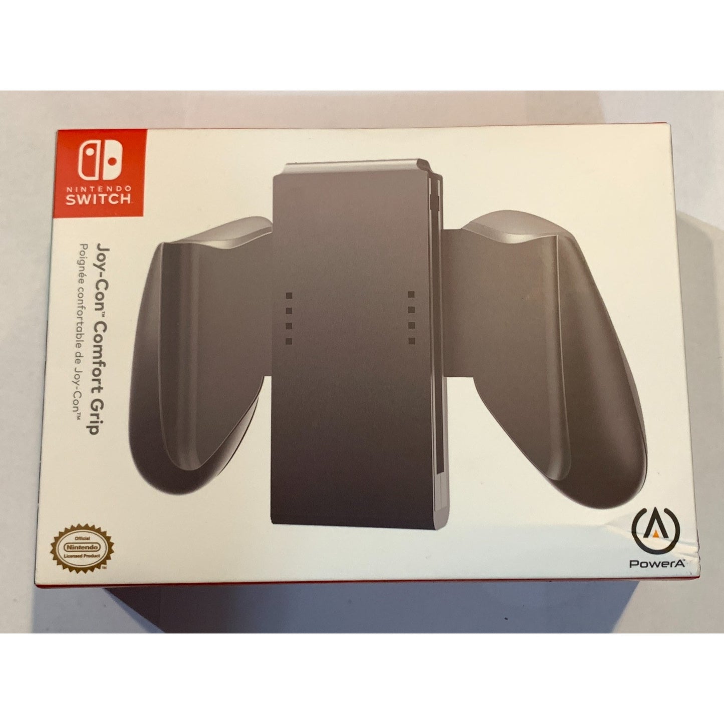 PowerA Nintendo Switch Joy-Con Comfort Grip Controller Handle Holder - Black