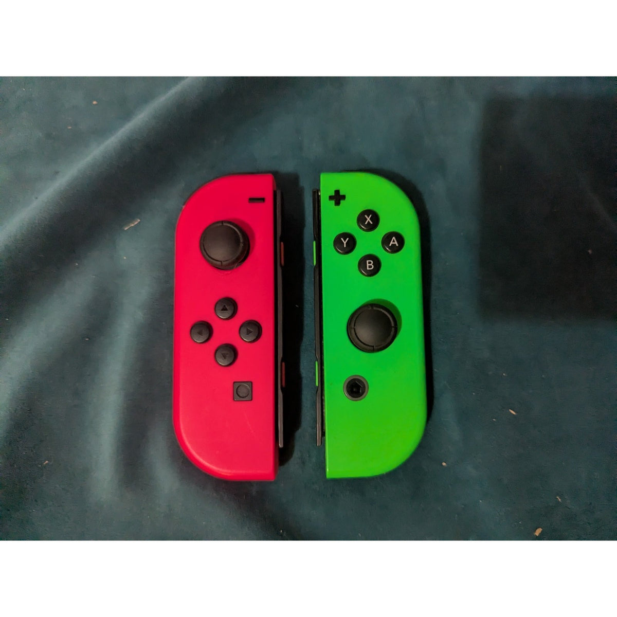 Nintendo Switch Handheld Console w/ Neon Pink & Green Joy-Con
