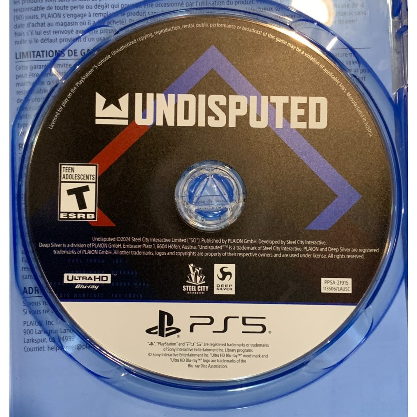 Undisputed - Sony PlayStation 5 PS5