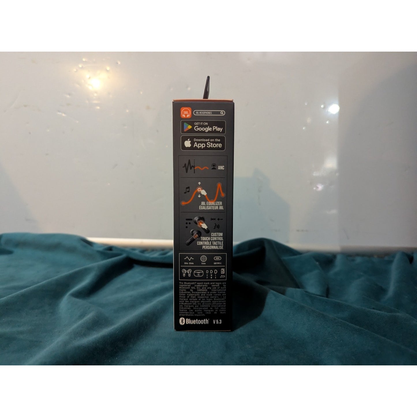 JBL - Tune 245NC True Wireless Noise Cancelling Earbuds - Black