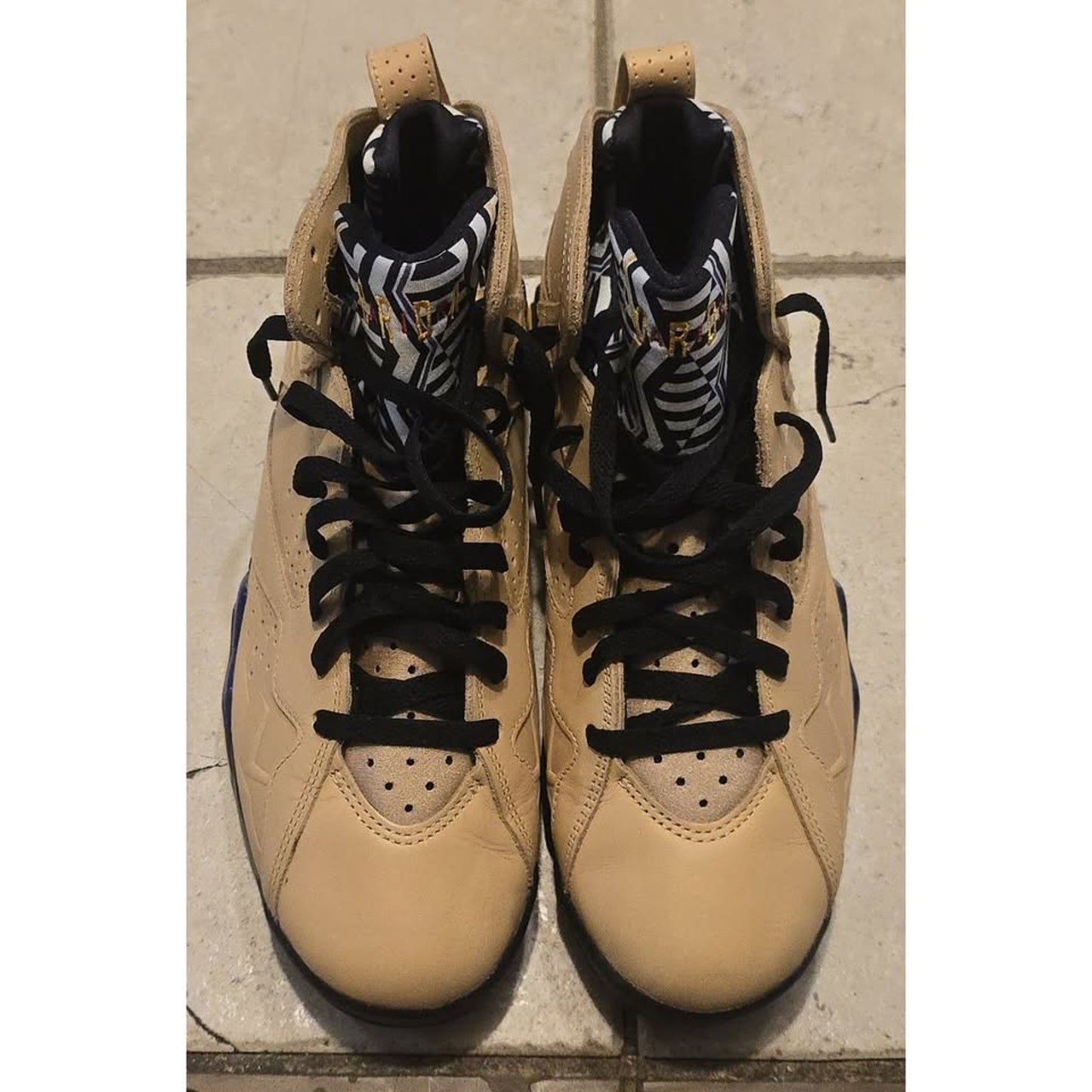Nike Air Jordan 7 Retro SE Vachetta Tan Black Taxi DZ4729-200 Men's 9.5
