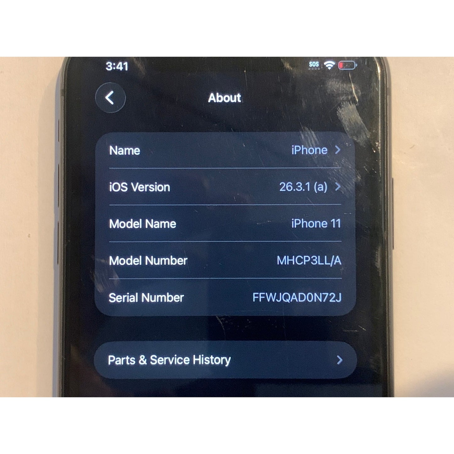 Apple iPhone 11 A2111 - 64 GB - Black (Cricket Wireless)