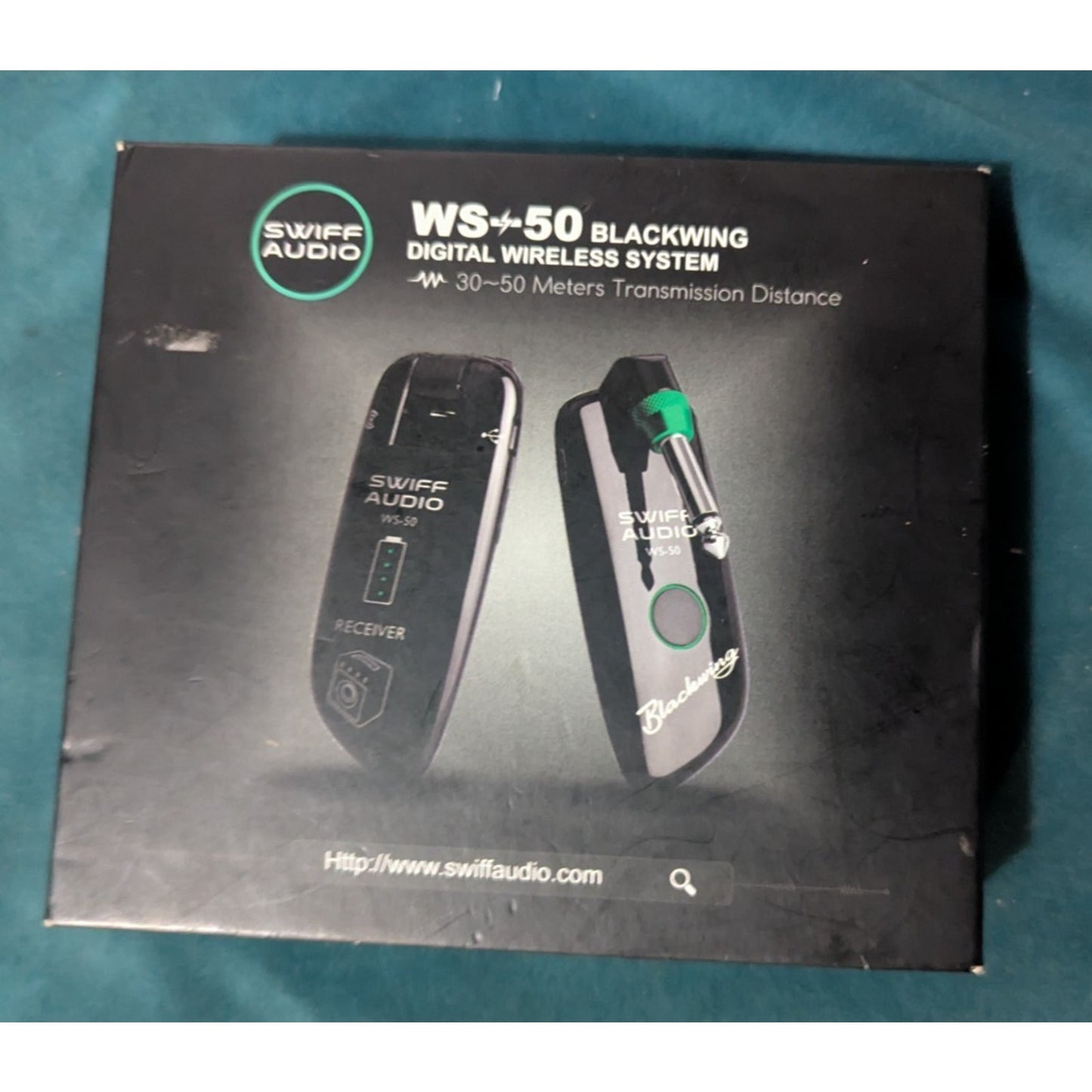 Swiff Audio WS-50 Guitar Blackwing Digital Wireless System Transmitter Receiver