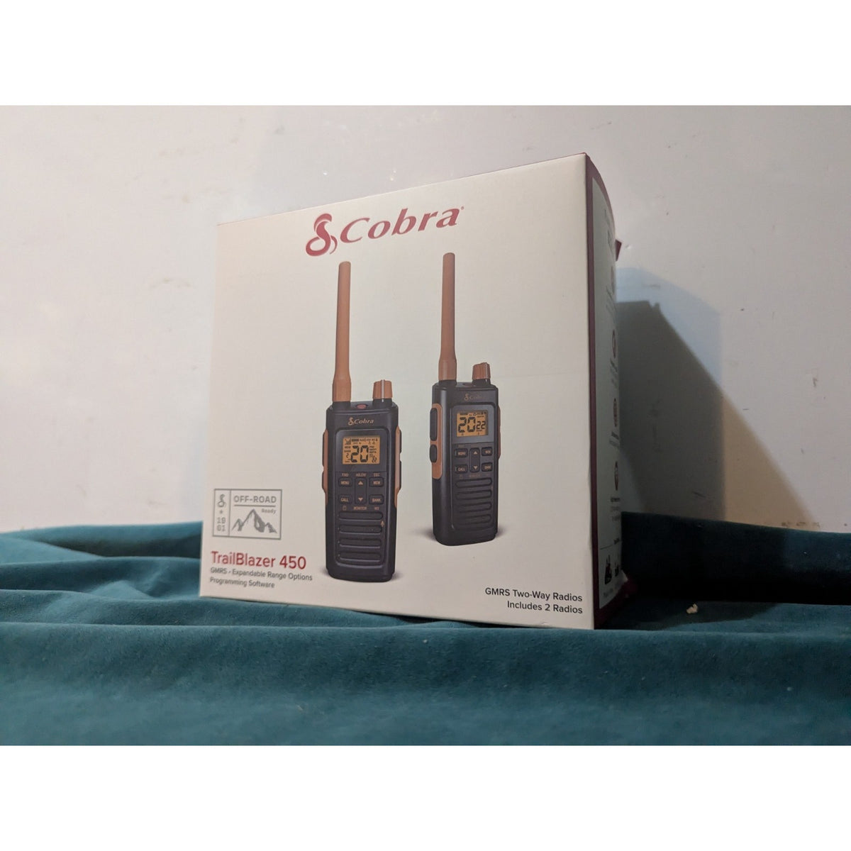 Cobra Trailblazer 450 GMRS Two-Way Radio 0190005-1 2-Pack