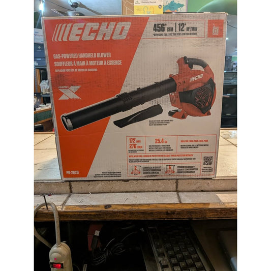 Echo 172 MPH 456 CFM 25.4 cc Gas 2-Stroke X Series Handheld Leaf Blower / PB-2620