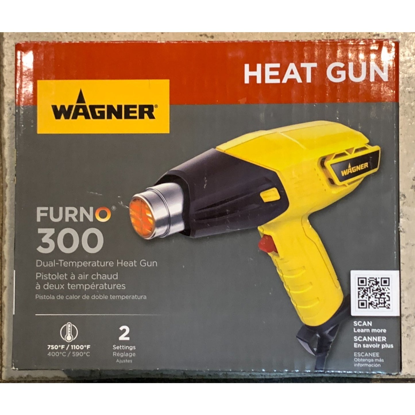 Wagner Dual-Temp Heat Gun Furno 300