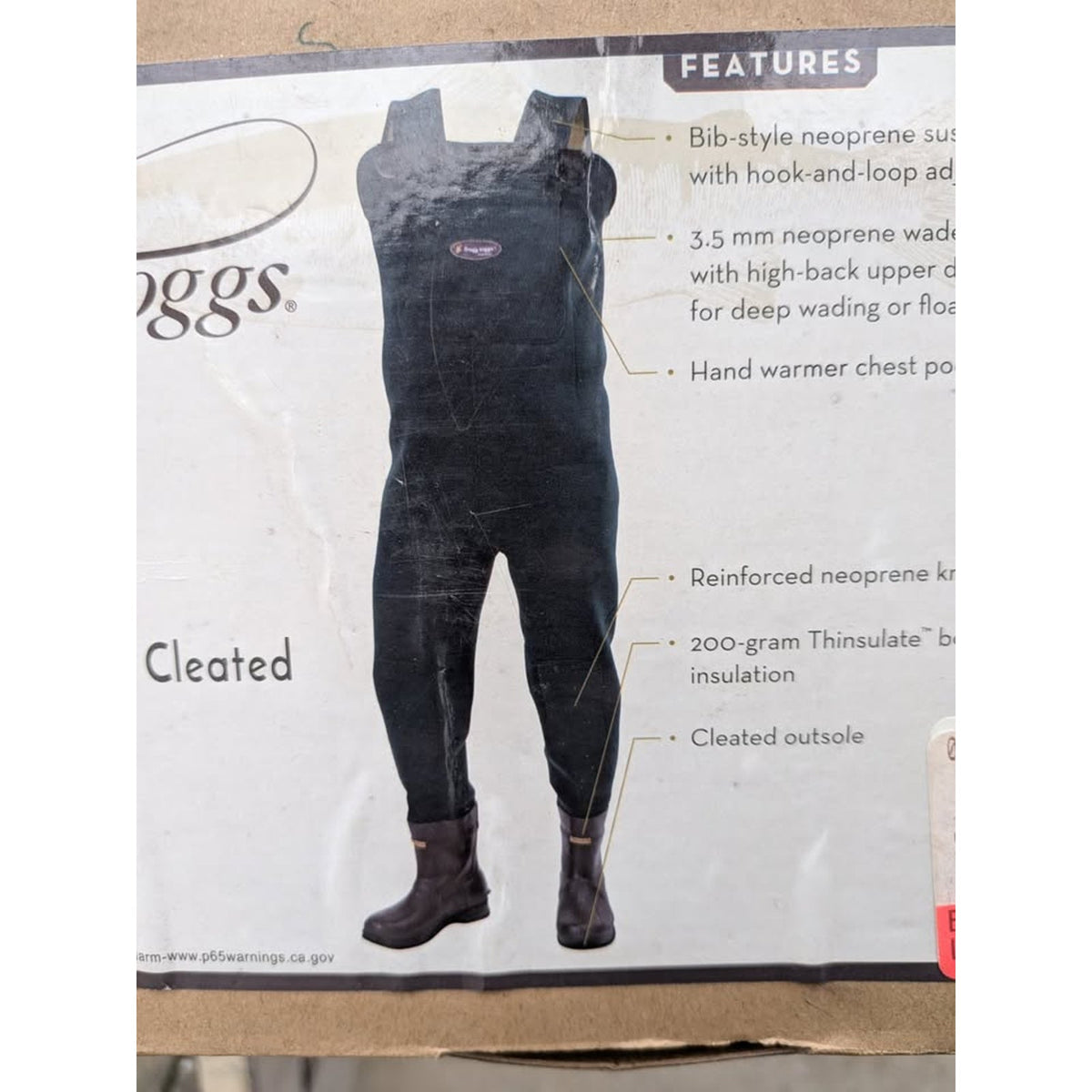 Frogg Toggs Mens Regular Cleated Waders