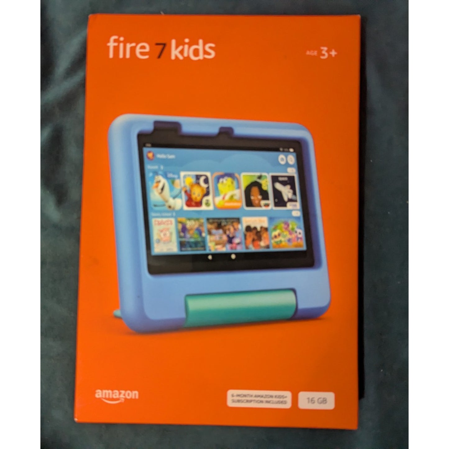 Amazon Fire 7 Kids Tablet 7" 16GB 2023 Blue