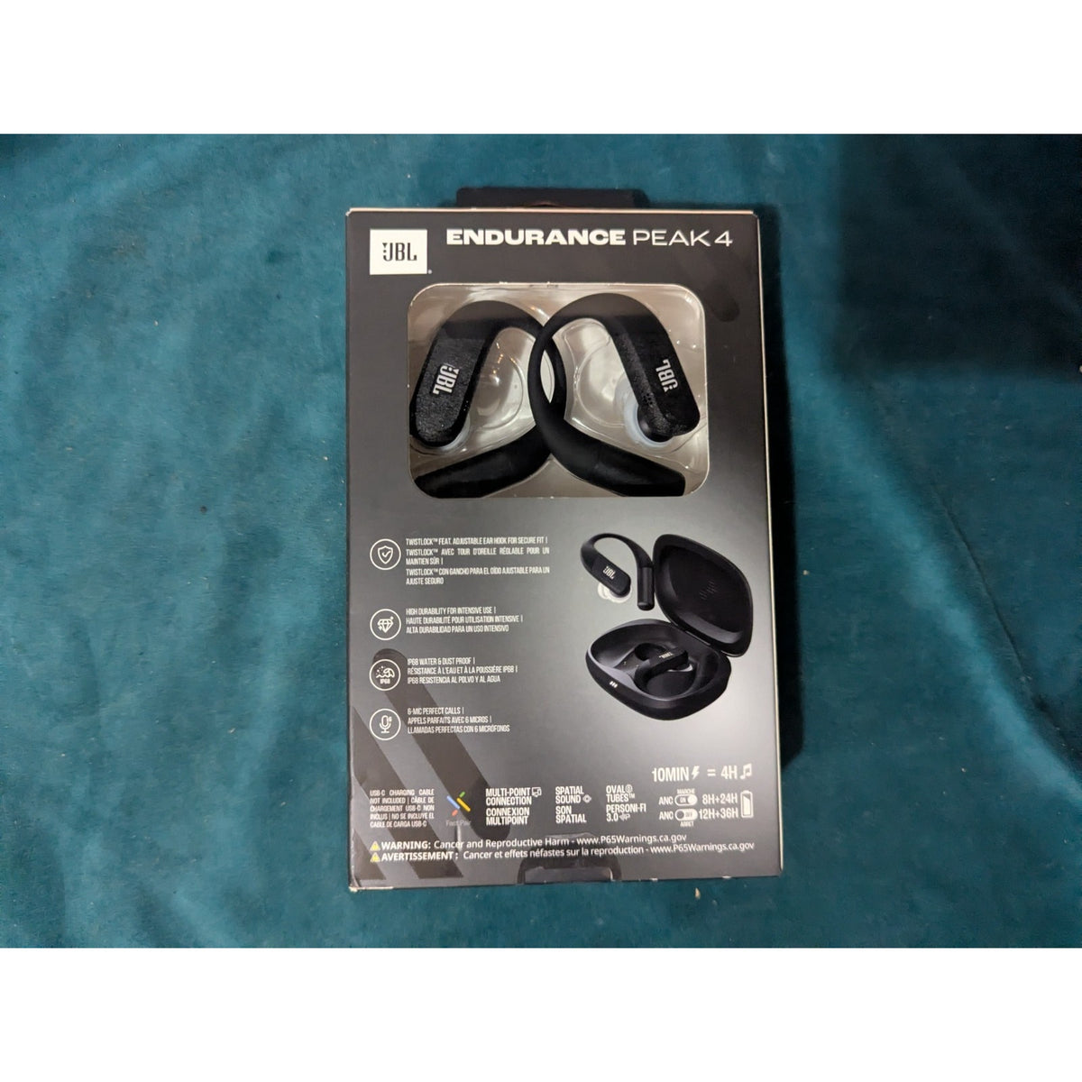JBL Endurance Peak 4 Black