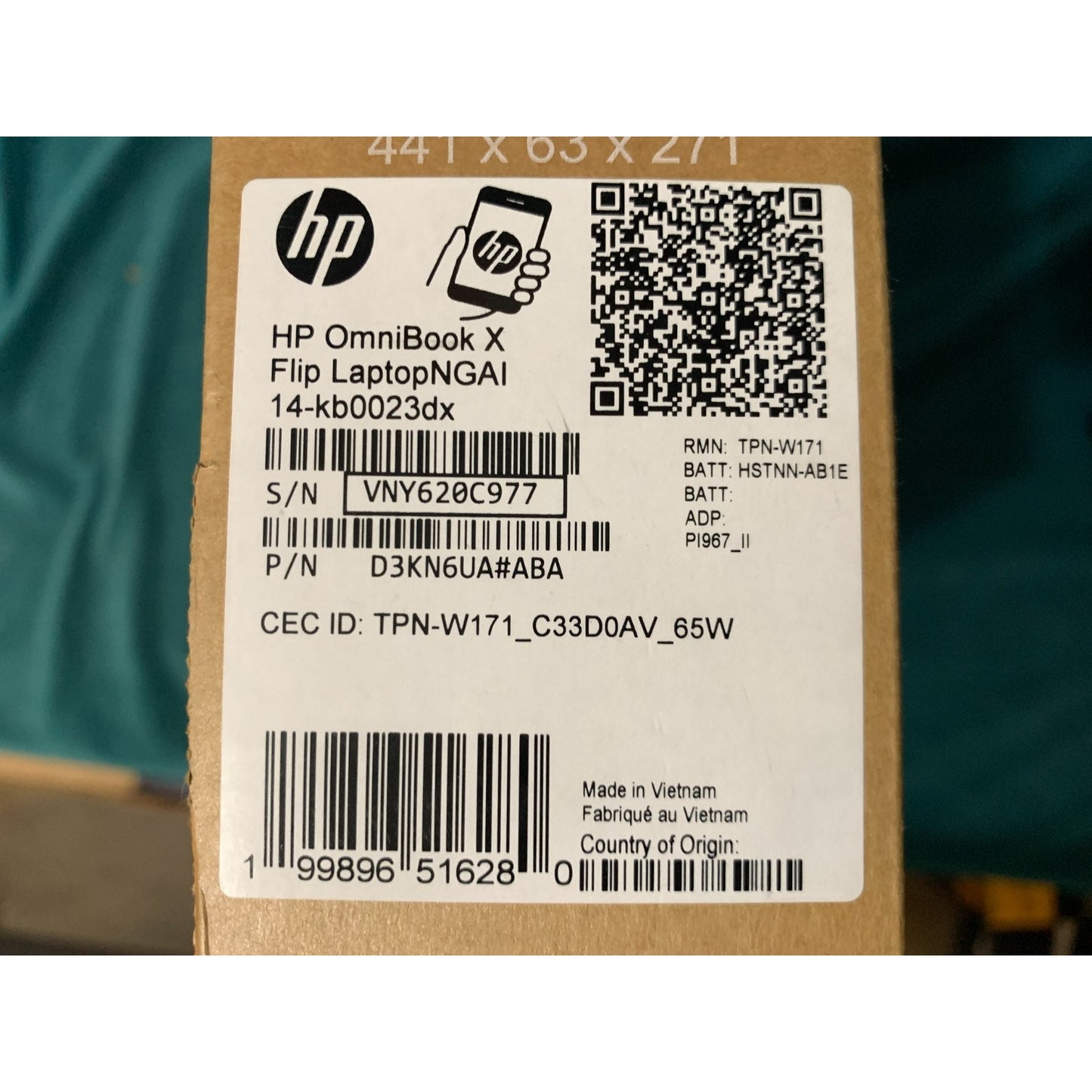 HP OmniBook X Flip 2-in-1 14" 2K OLED Laptop | Ultra 7 | 16GB RAM | 1TB SSD |