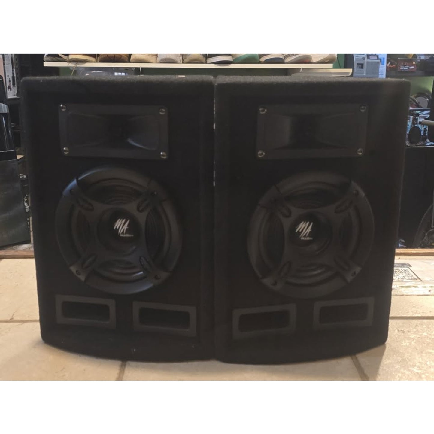 MA Audio MA50DJZ 400W 5.25" 2-Way DJ Studio Monitor Speakers