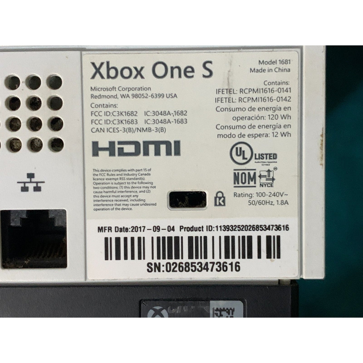 Xbox One Series S White Console 512Gb