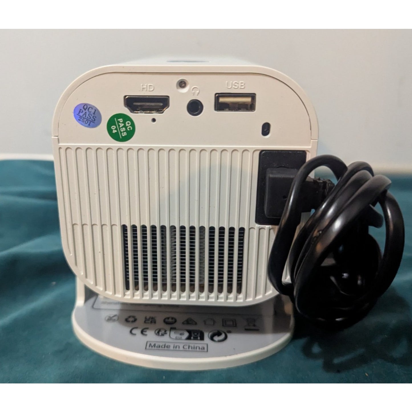Smart Mini Projector Built-in Apps & Electric Focus w/WiFi and Bluetooth