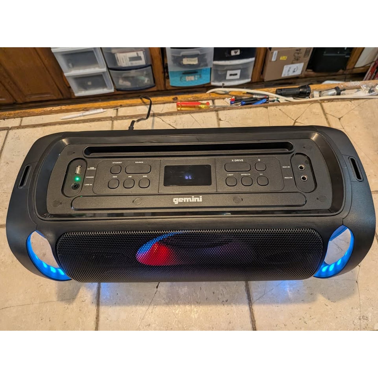 Gemini 300W Dual 12" Home Stereo System / GSYS-4800