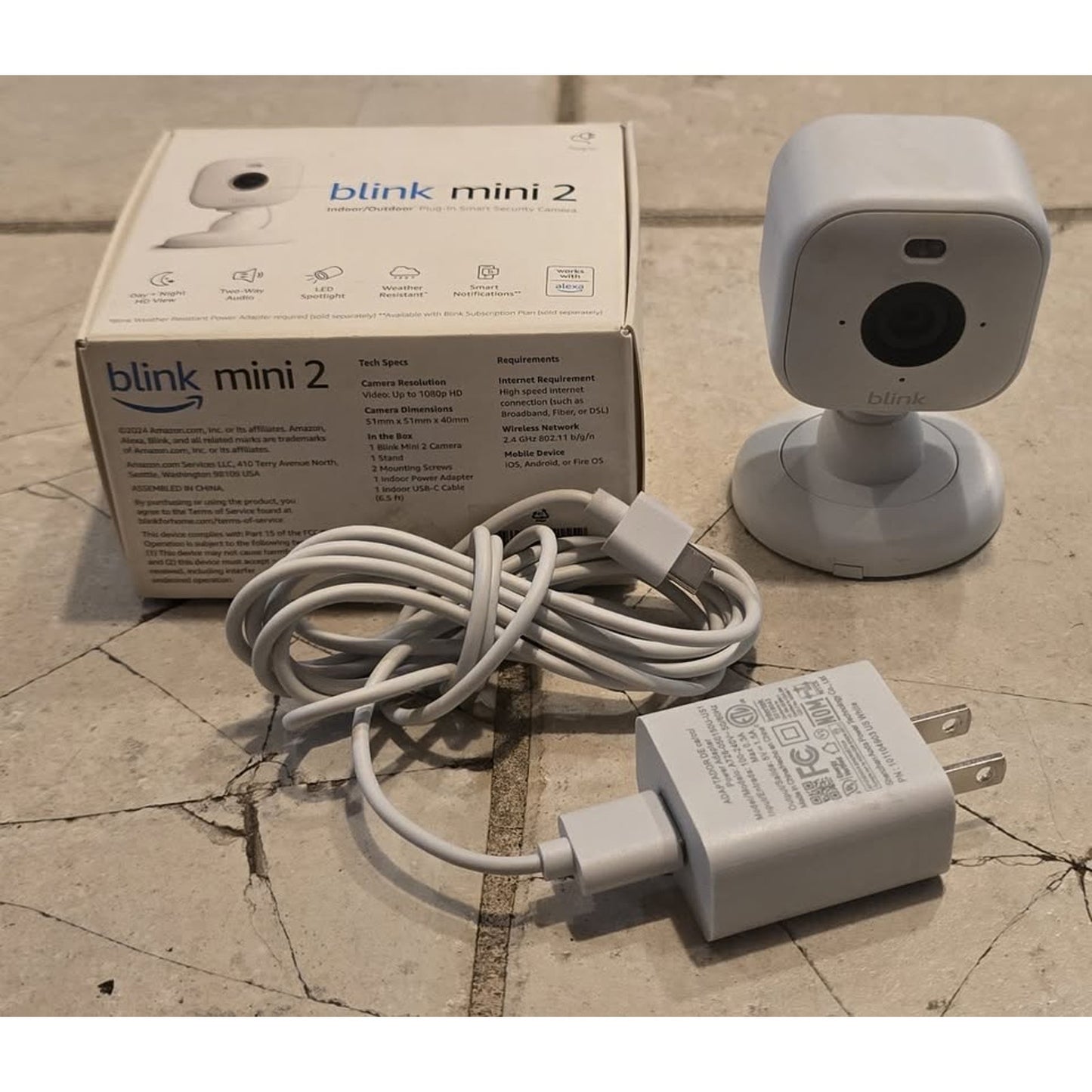 Blink Mini 2 Indoor / Outdoor Plug-IN Smart Cam