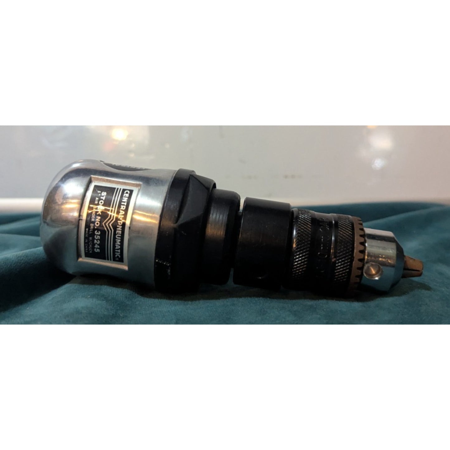 Central Pneumatic 35245 Air Sander Drill