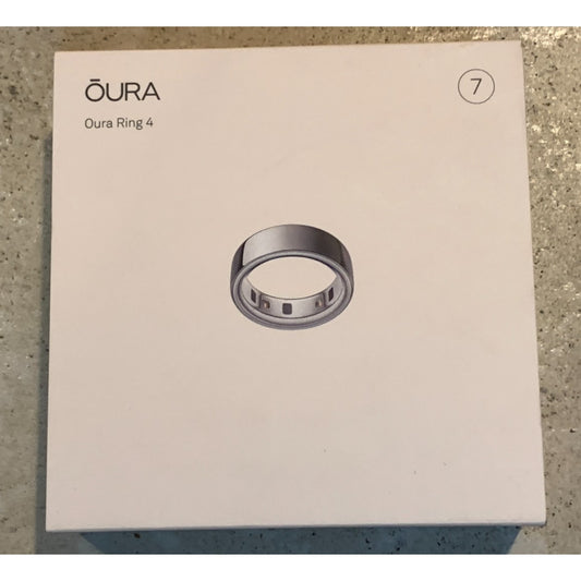 BRAND NEW SEALED Oura Ring 4 Smart Ring Size 7 Activity Tracker, 4th Gen. Silver