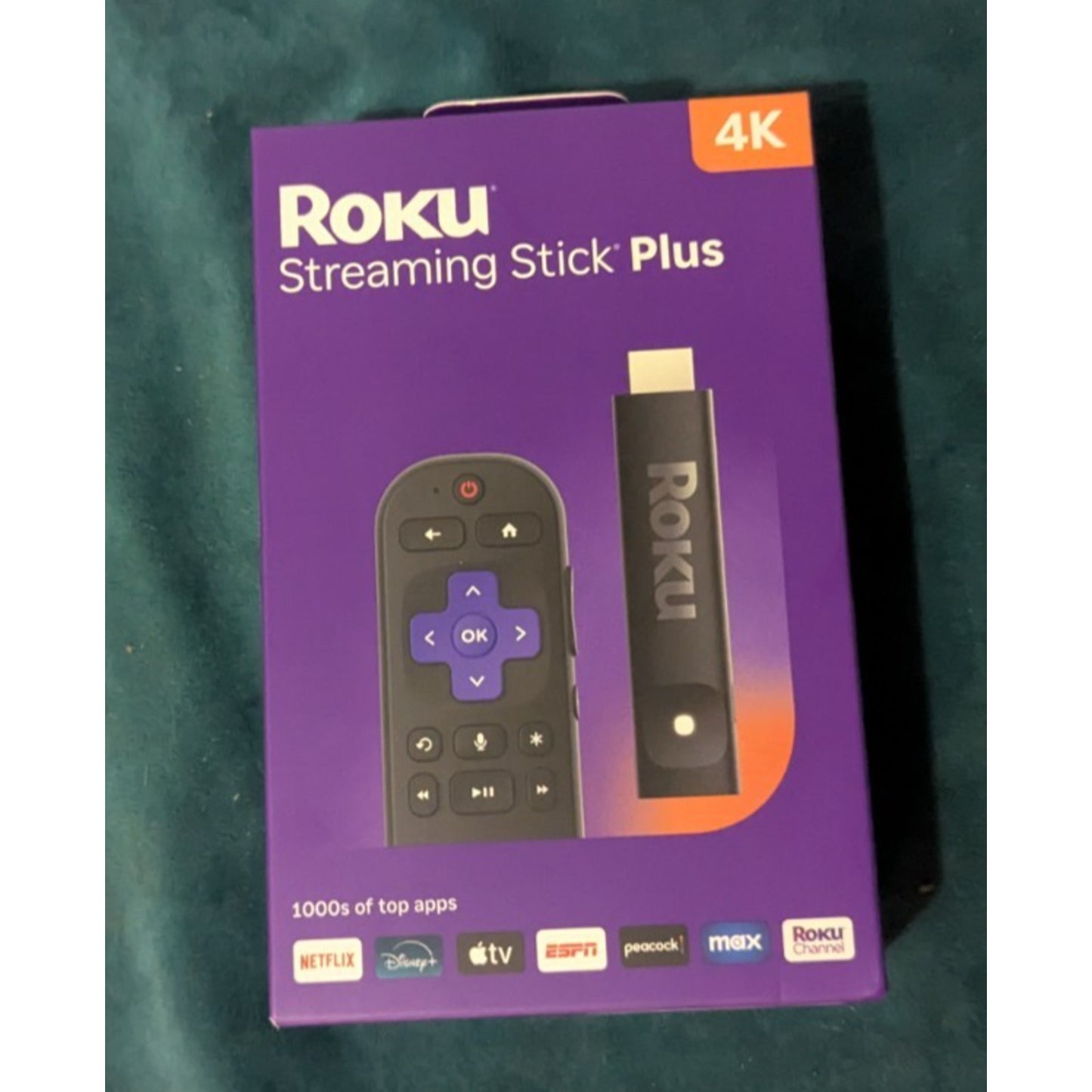 Roku Streaming Stick Plus 4K & HDR Streaming Device for TV