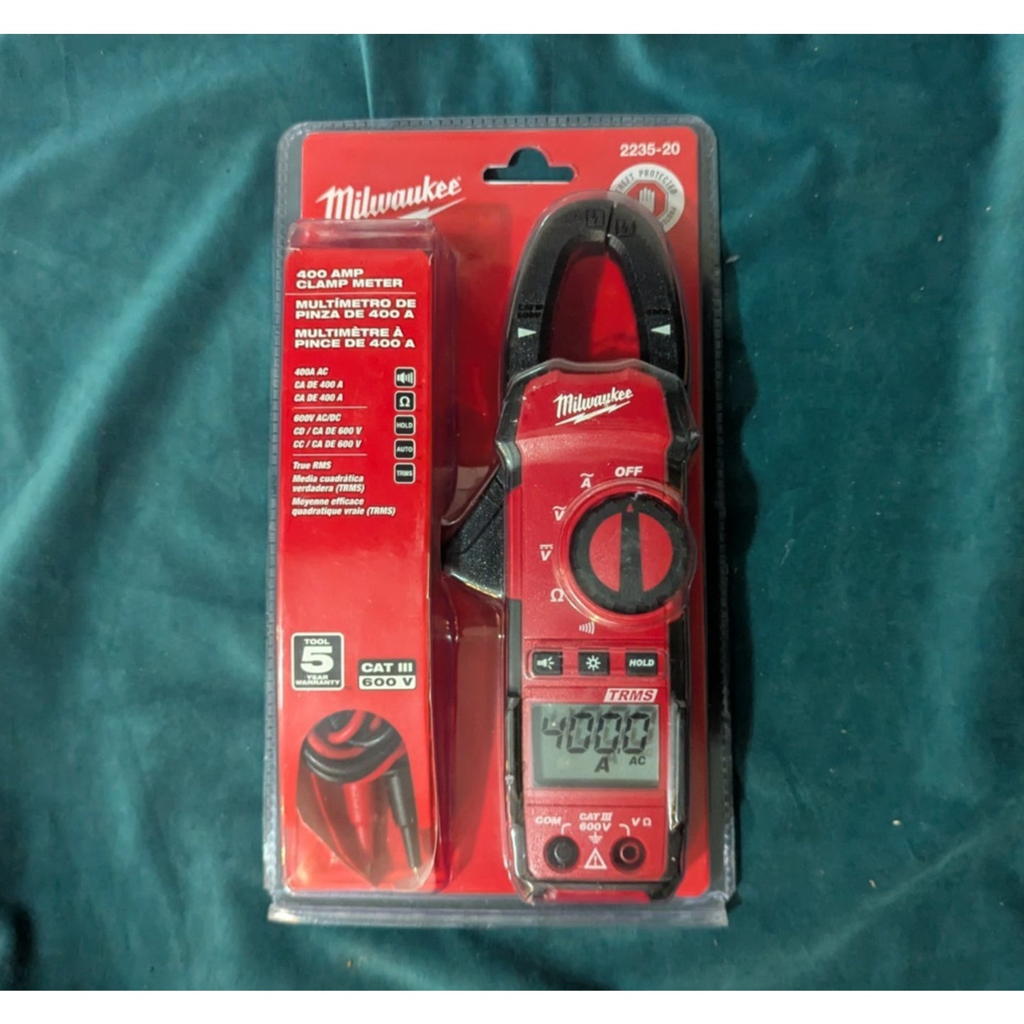 Milwaukee 2235-20 400 Amp Clamp Meter
