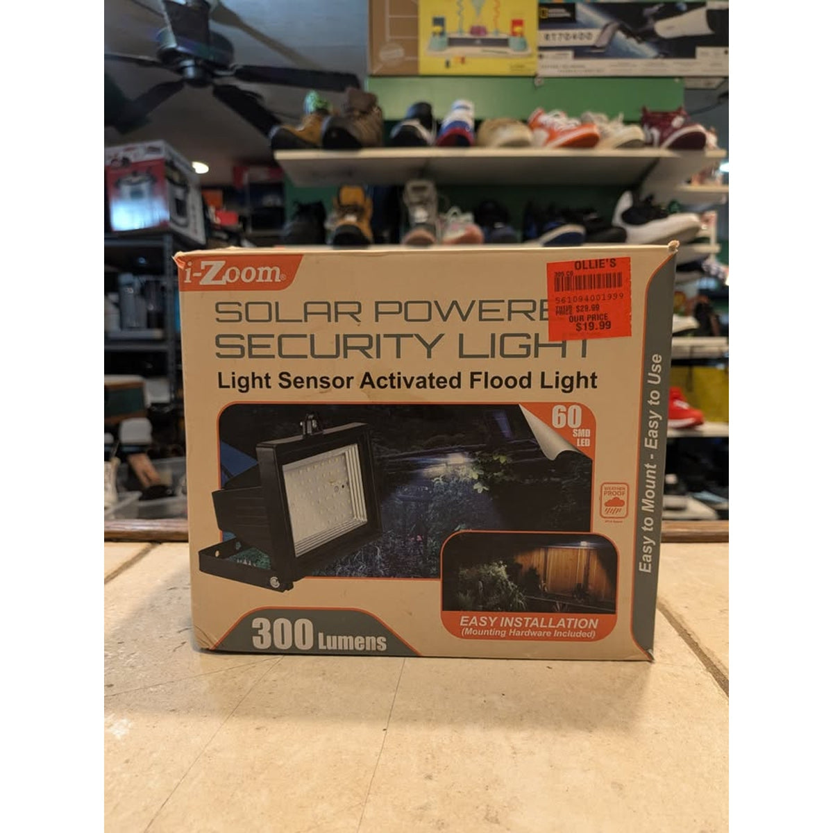 Solar Power Security Flood Light