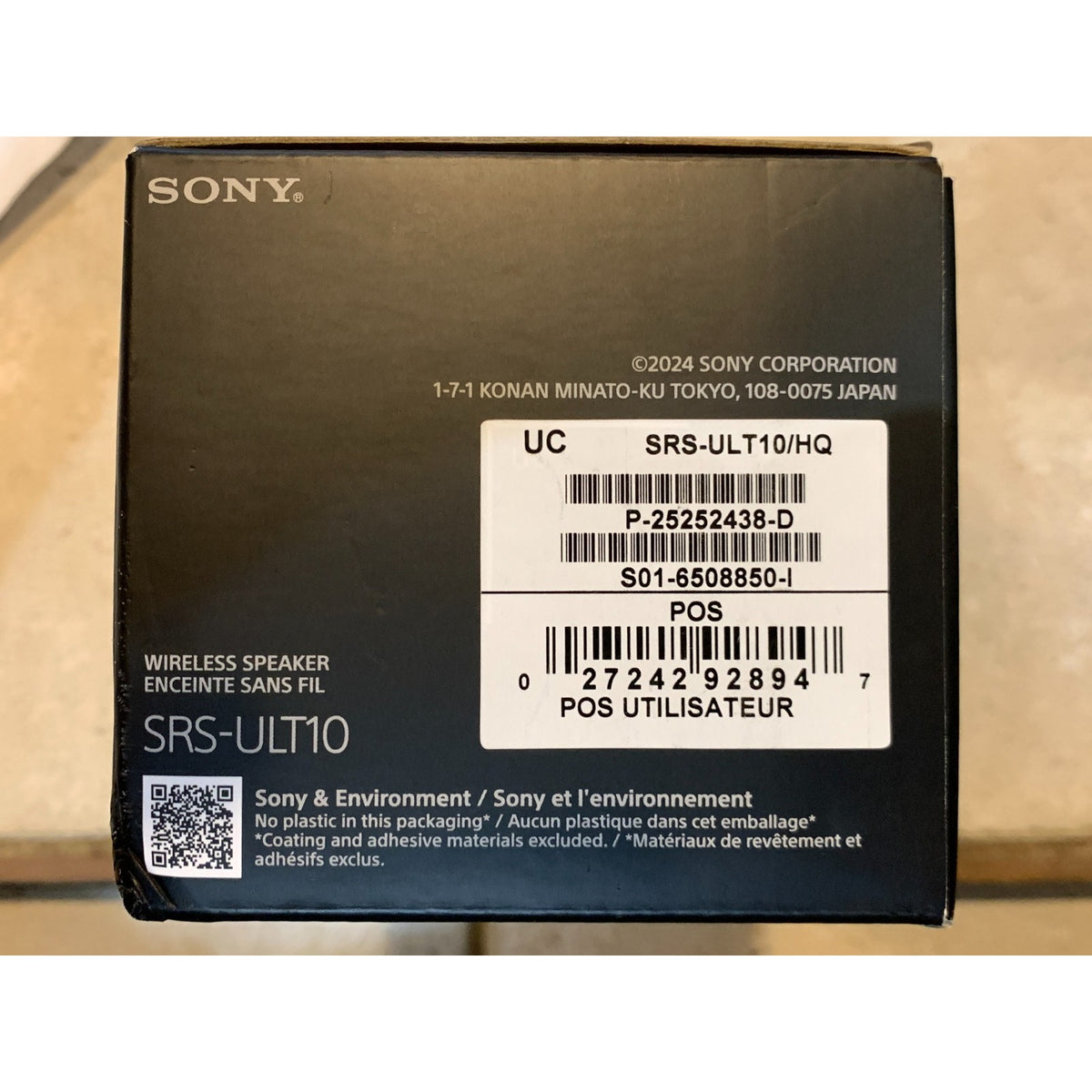 Sony - ULT FIELD 1 Wireless Speaker - Grey