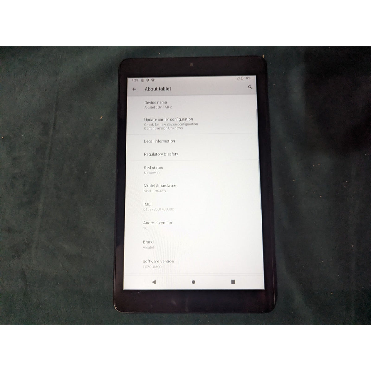Tmobile Alcatel Joy Tablet 2 9032W 32GB