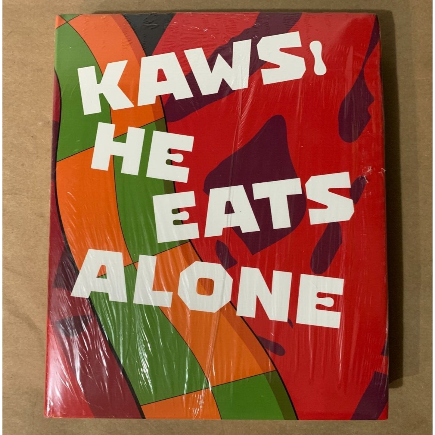 Kaws He Eats Alone Hardcover Book Germano Celant Brand New Factory Sealed