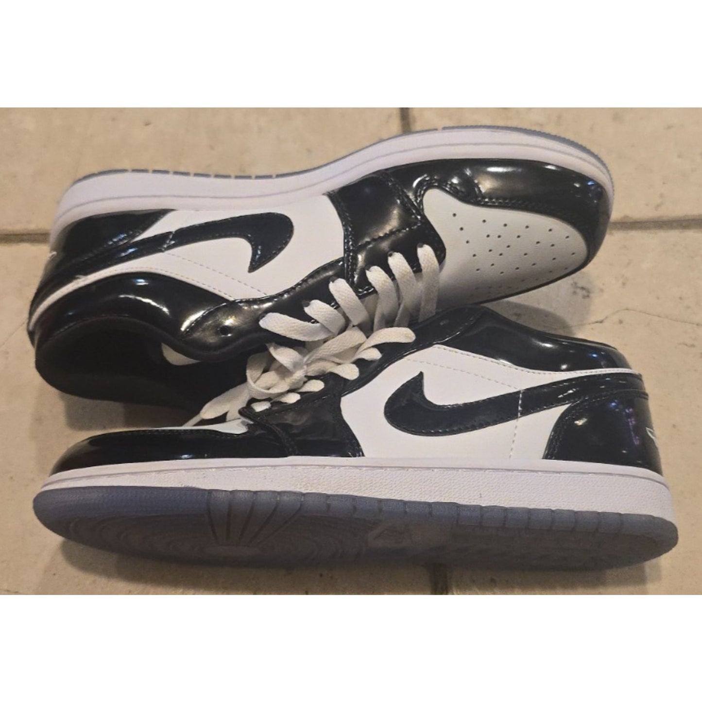 Nike Air Jordan 1 Low Concord White Black DV1309-100 Men's 7" Shoes