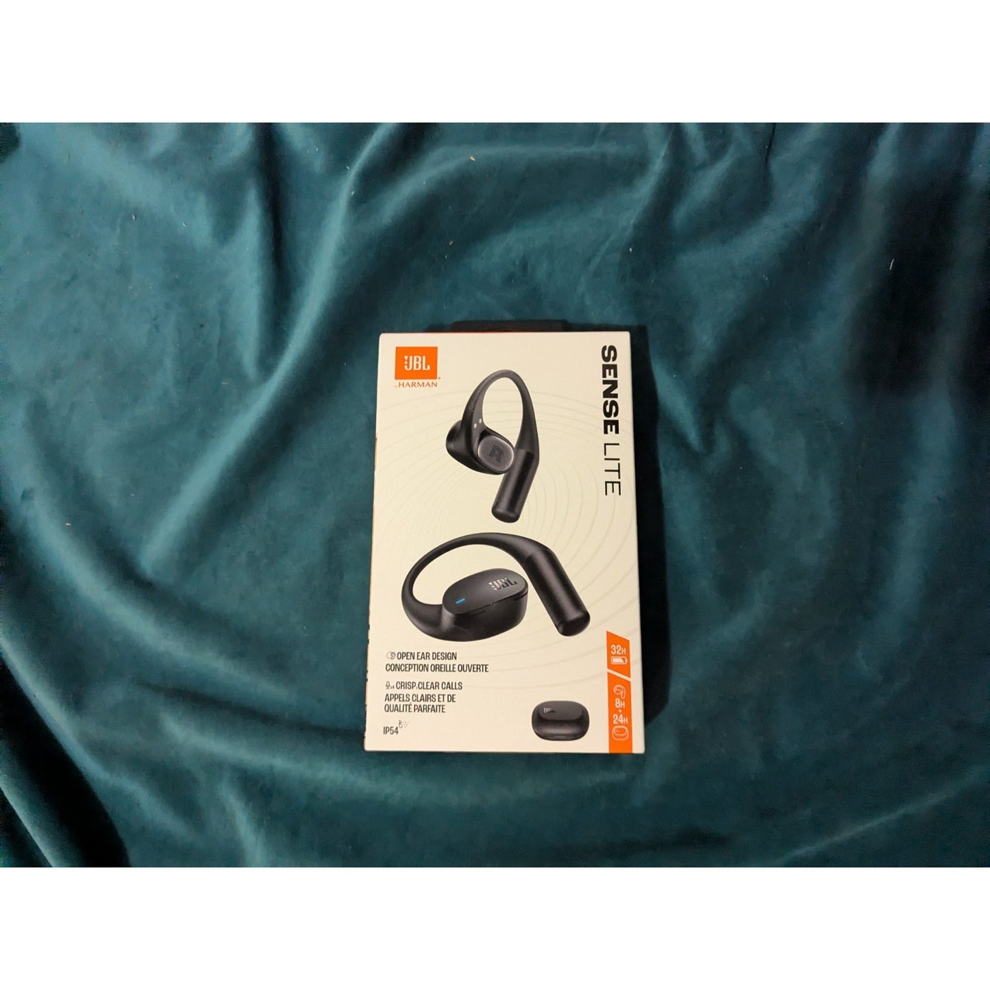 New JBL Sense Lite Open Ear True Wireless Earbuds Black