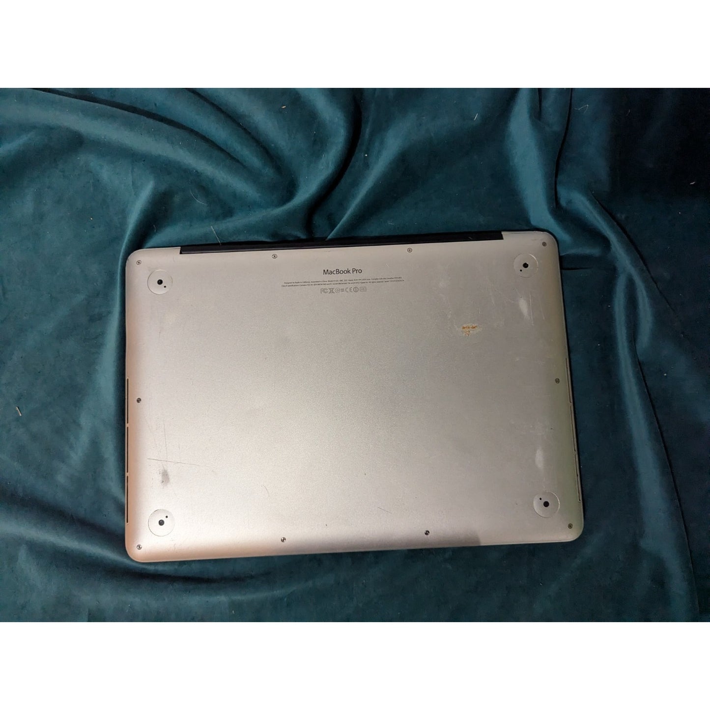 2012 Apple MacBook Pro Silver A1278