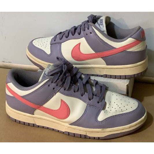 Nike Dunk Low Indigo Haze Coral Chalk Pink Purple Size 8 Women DD1503-500 2023