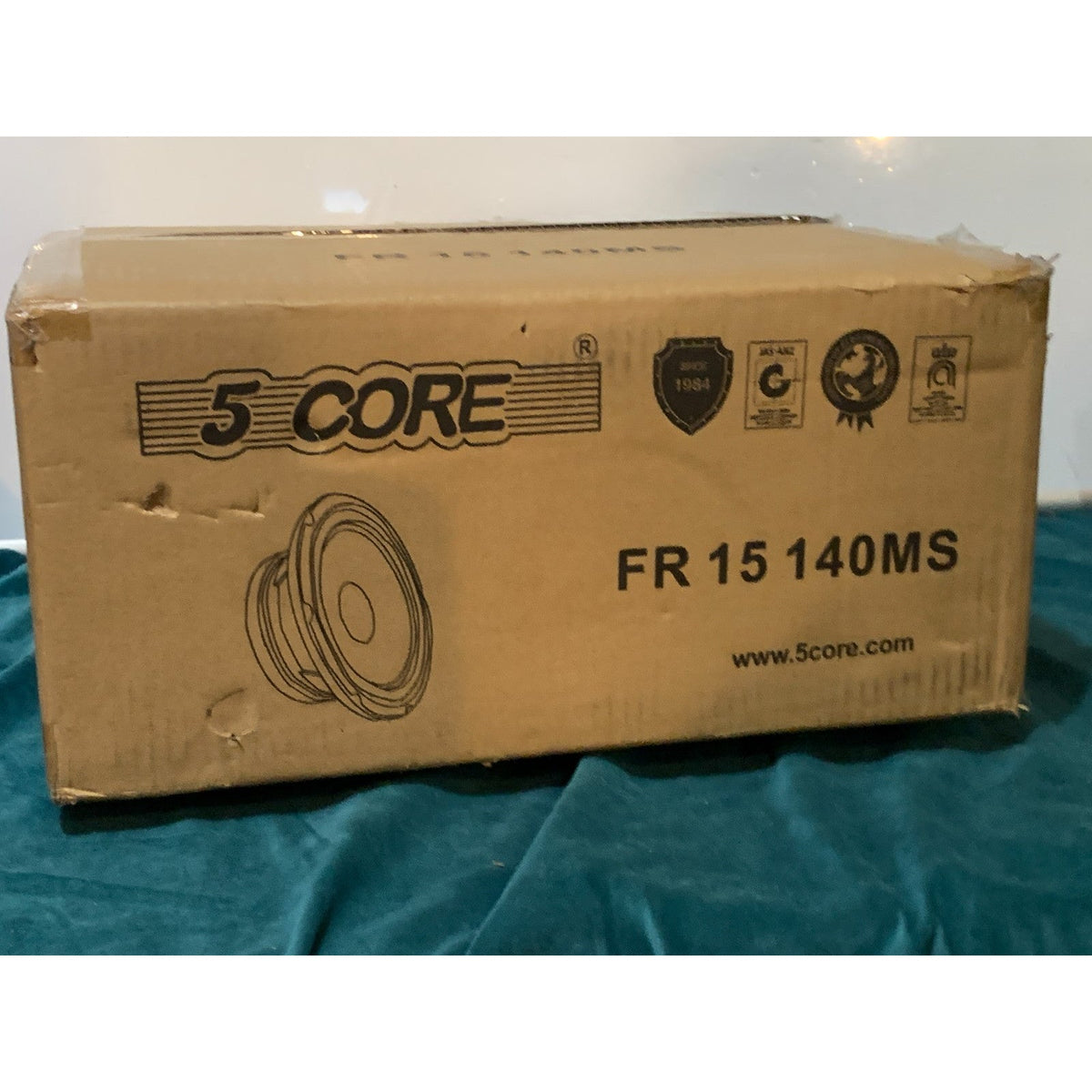 5Core 15" Subwoofer Speaker Pair 2000W 8Ohm Replacement Audio PA DJ Sub Woofer