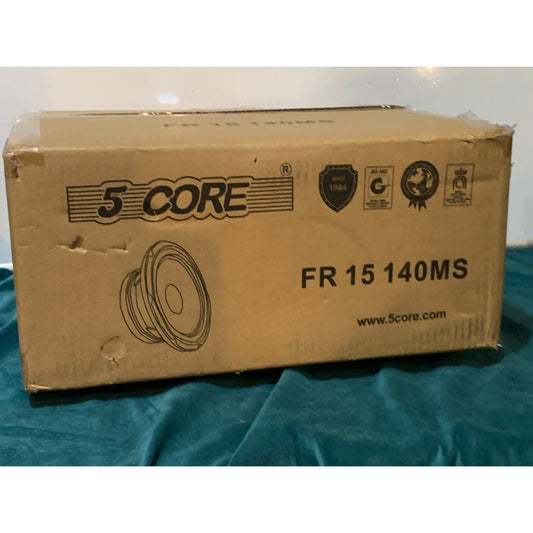 5Core 15" Subwoofer Speaker Pair 2000W 8Ohm Replacement Audio PA DJ Sub Woofer