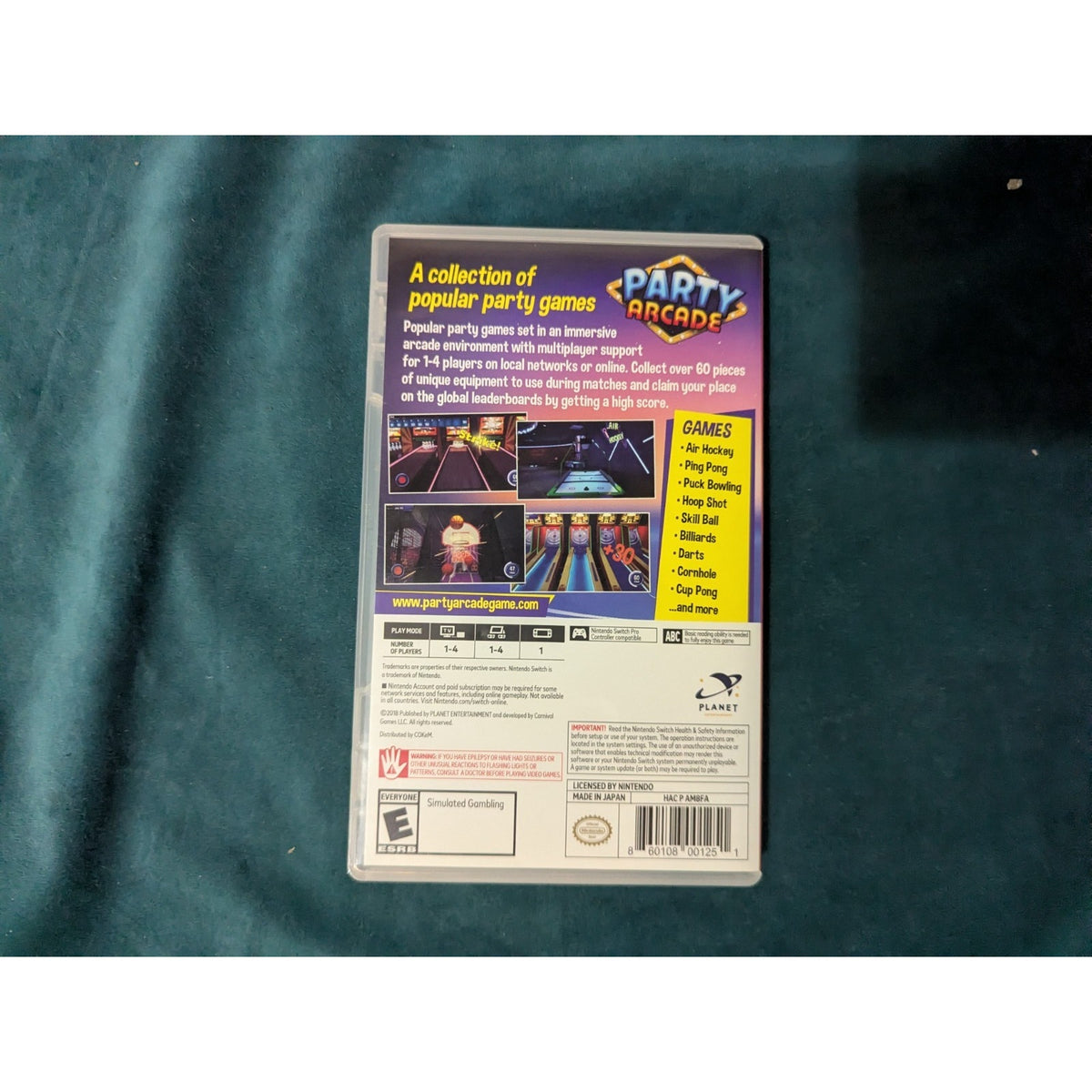 Party Arcade Nintendo Switch Game