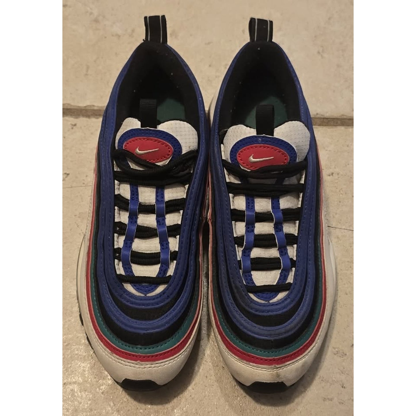 Nike Air Max 97 White Multicolor (GS) / 3.5Y / CW7013-100 /