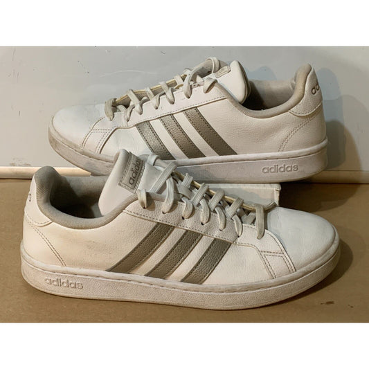 Adidas Superstar Sneakers Women 11 Metallic Cloudfoam White 28Y001