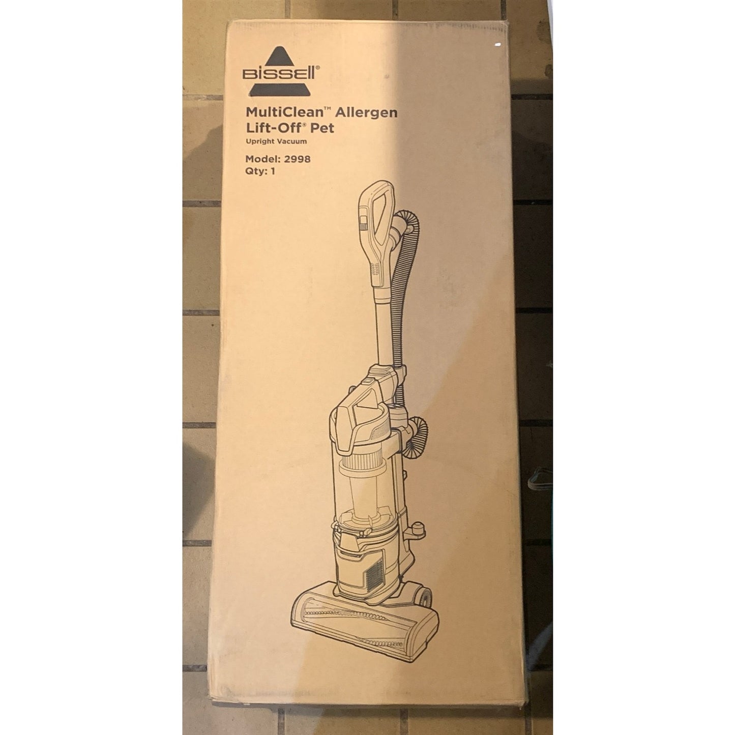 Bissell MultiClean Allergen Lift-Off Pet Vacuum w/HEPA Filter Sealed System 2998