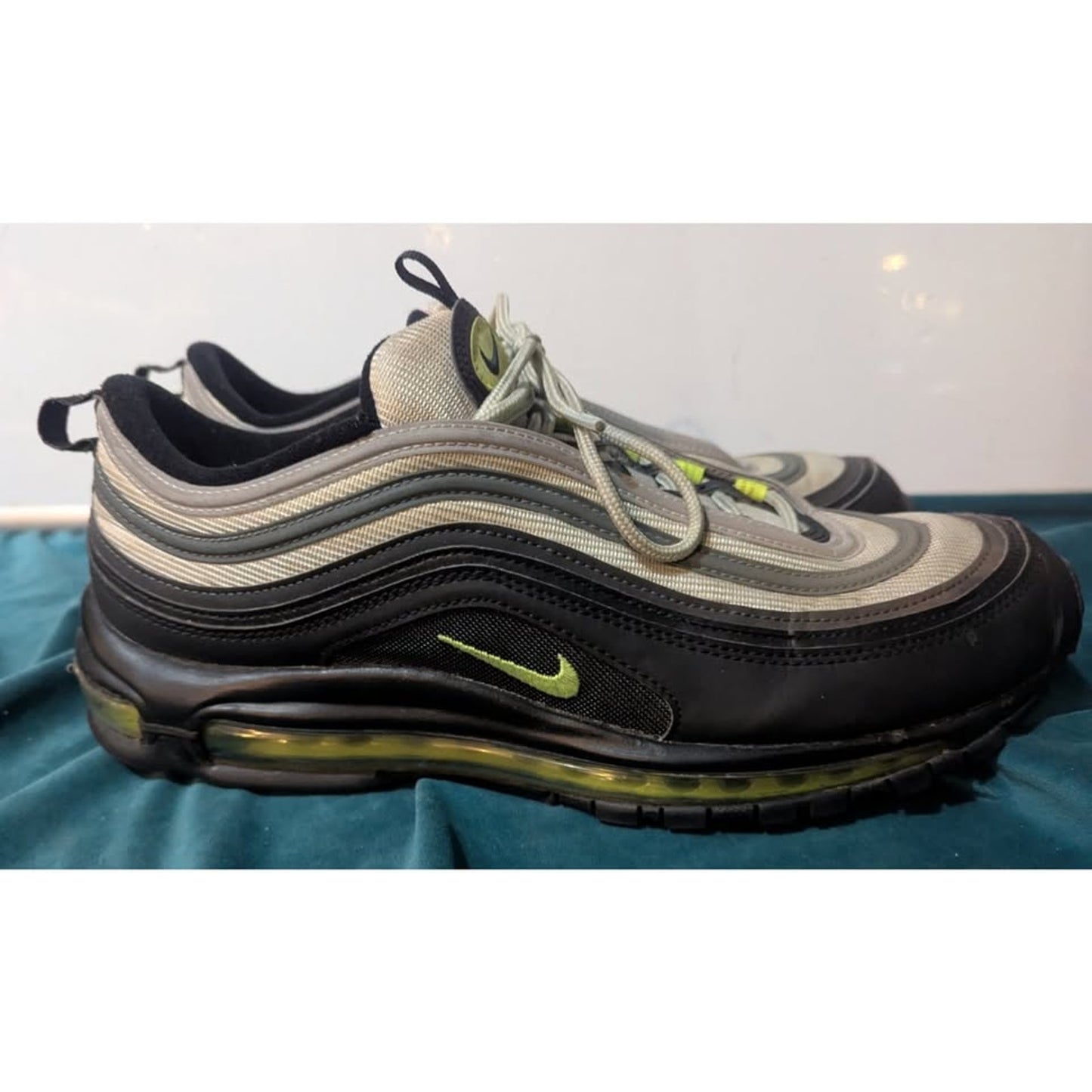 Size 12.5- Nike Air Max 97 Icons - DX4235-001 - Neon