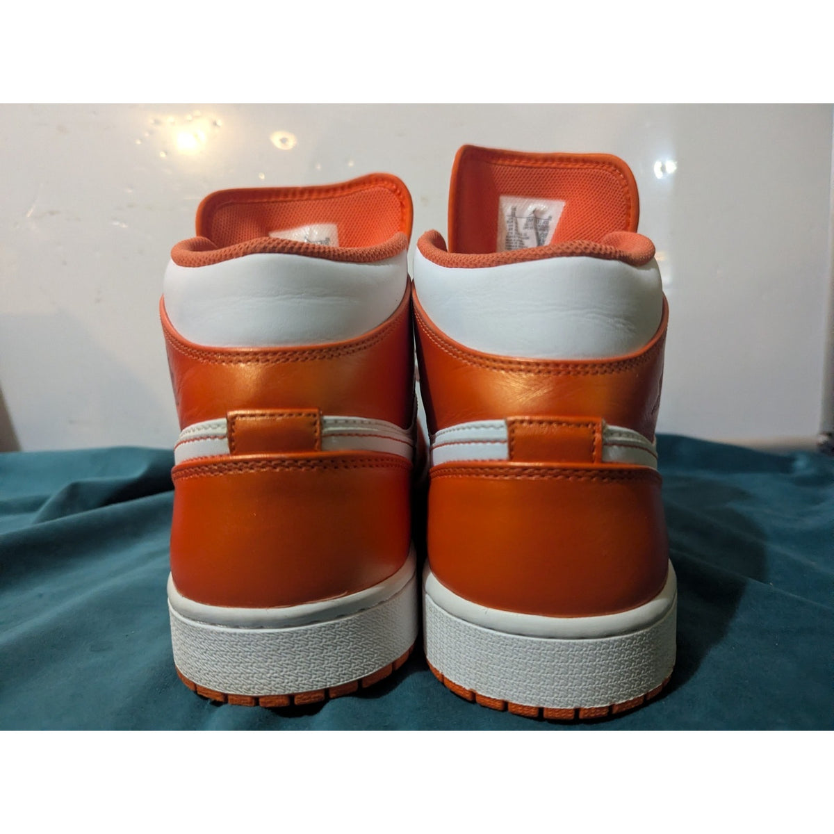 Size 12 - Air Jordan 1 Mid Metallic Orange DM3531-800