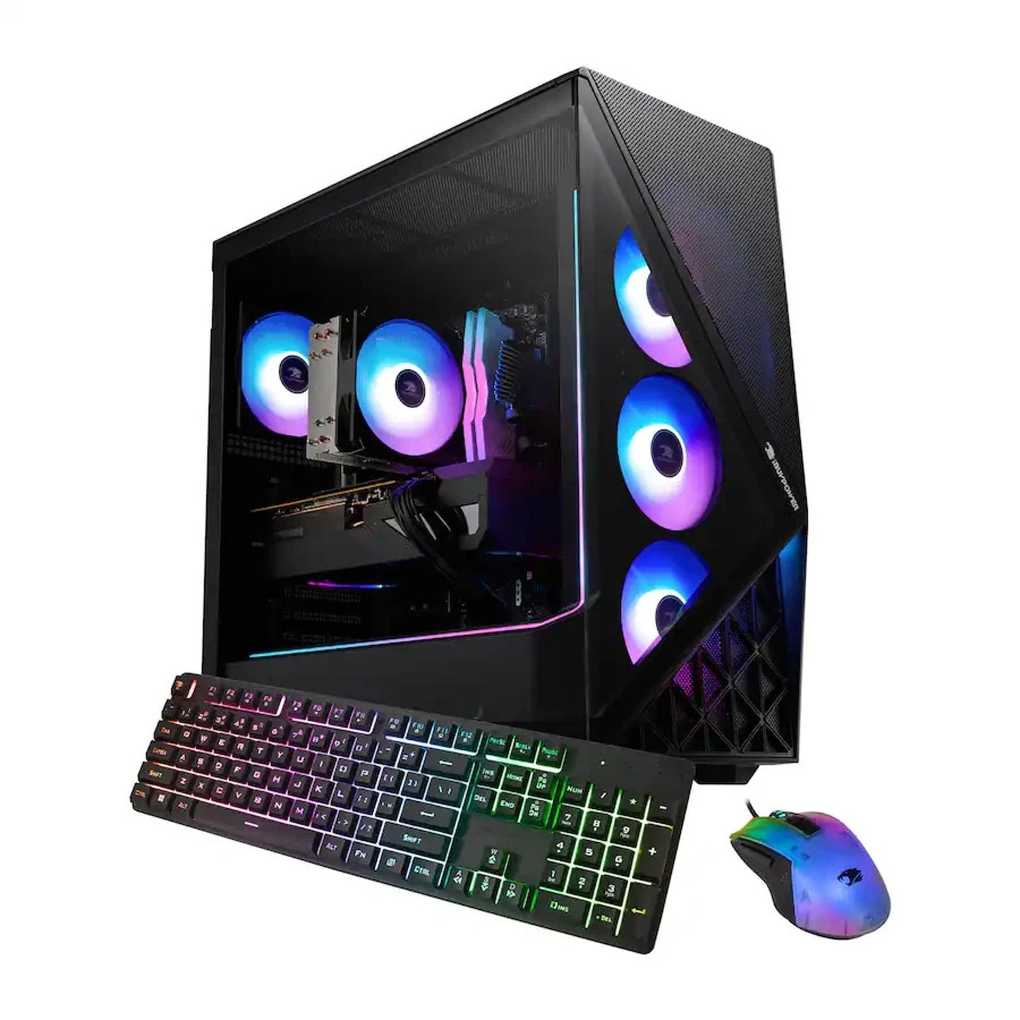 iBUYPOWER Slate Mesh 9 Gaming Desktop / I7-14700F / RTX 5060 /32Ram / 1TB SSD /