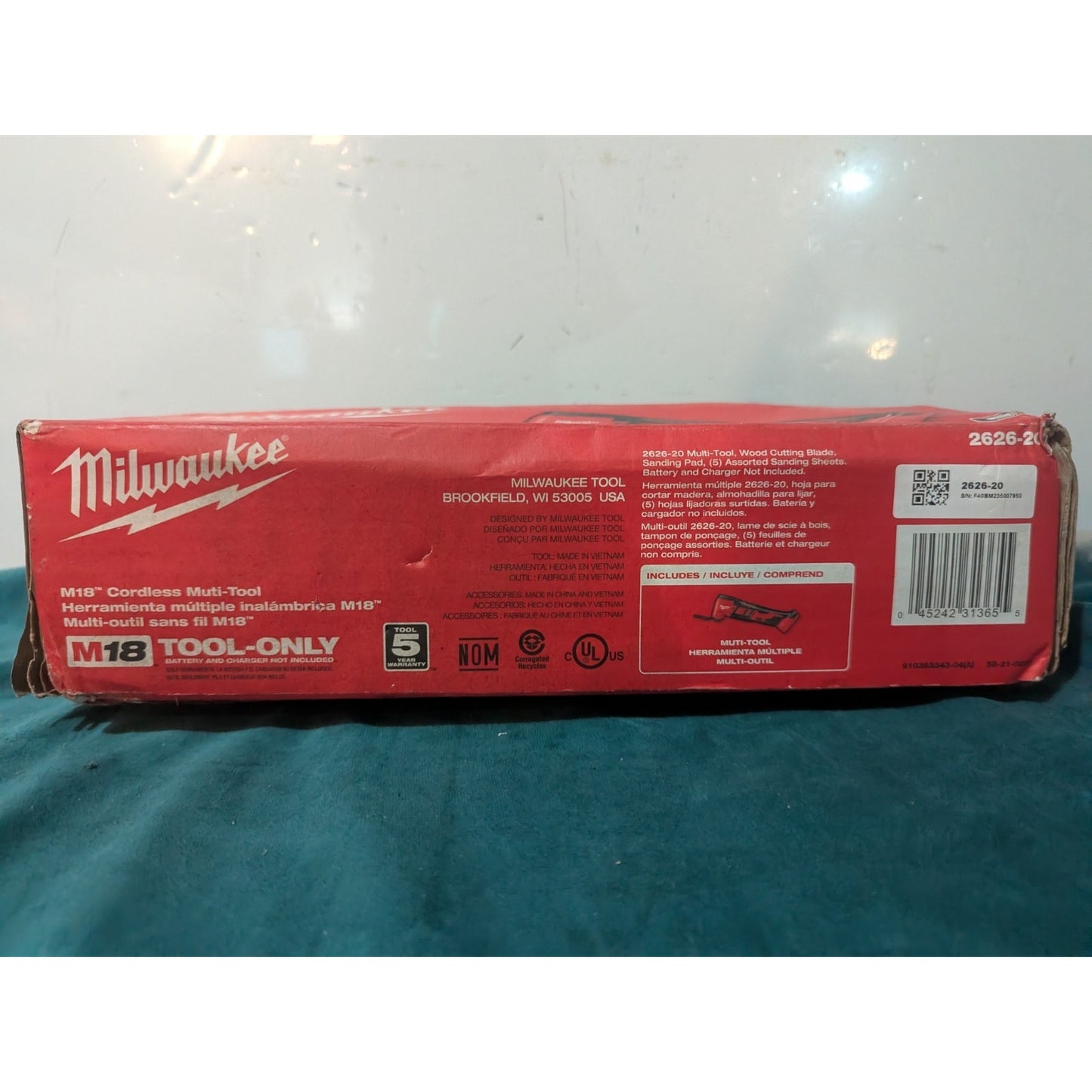 Milwaukee M18 Cordless Multi Tool (Tool Only) 2626-20