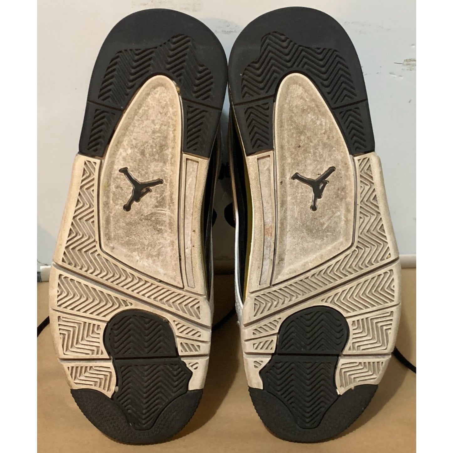 Nike Air Jordan Dub Zero Men Size 10 311046-005 Metallic Gold Basketball Shoes