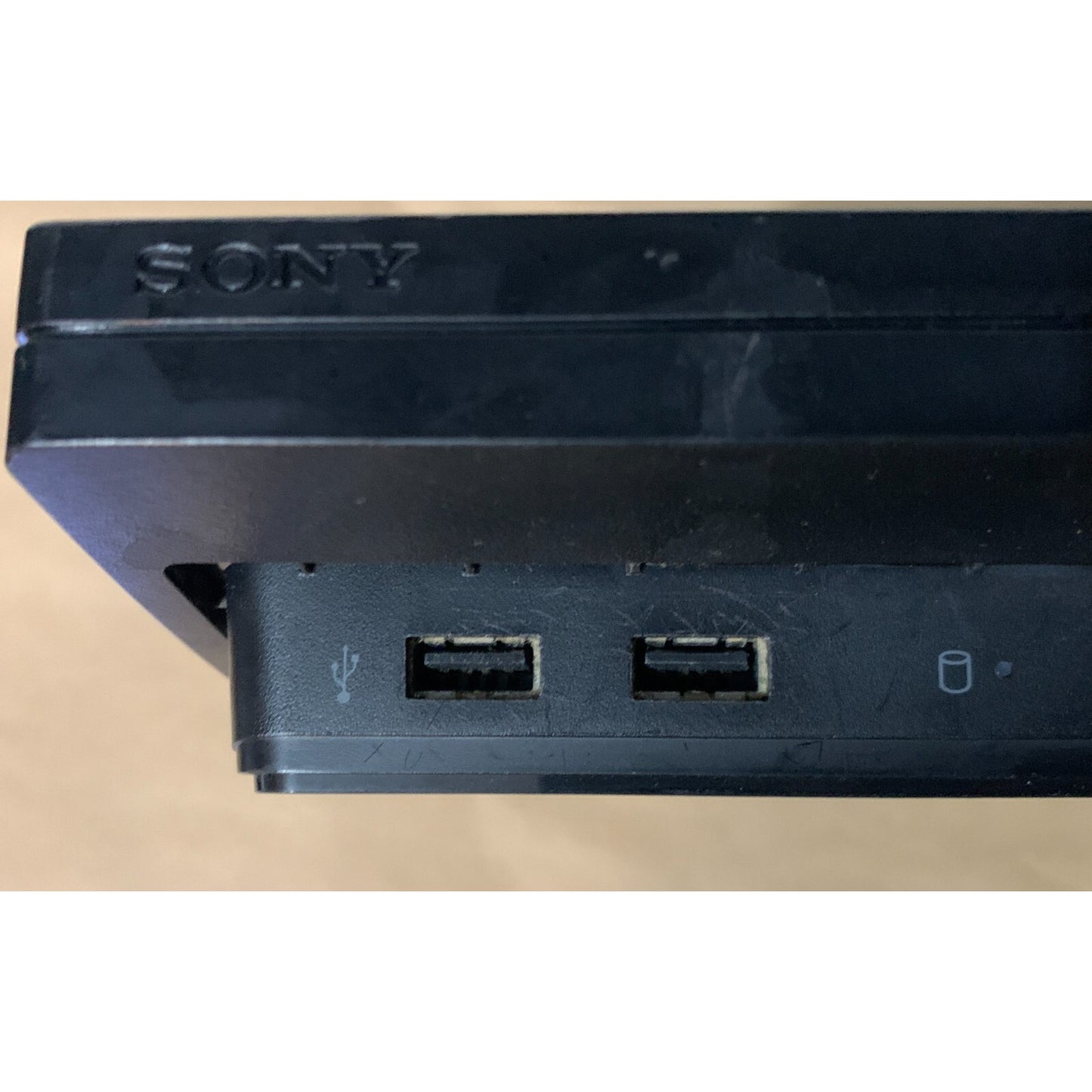 Sony PlayStation 3 Slim (PS3) Console + Cords + 1 Controller Black 320gb