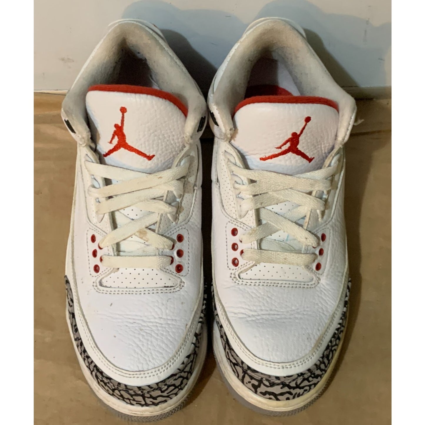 Size 8 - Air Jordan 3 'Hall of Fame' Men's Sneakers 136064-116