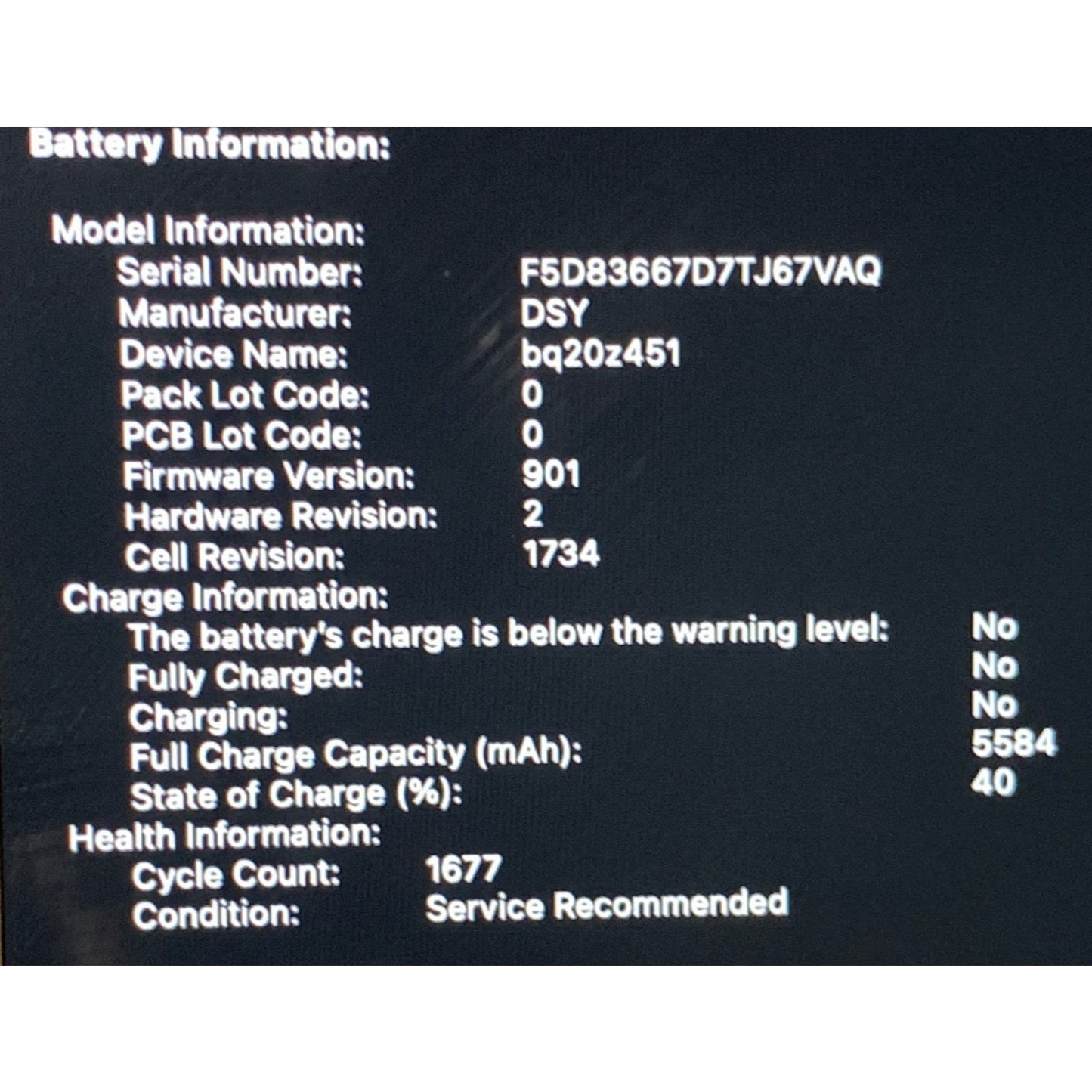 2018 Apple MacBook Pro 15" i7 2.8GHz 16GB RAM 512GB SSD Silver A1990