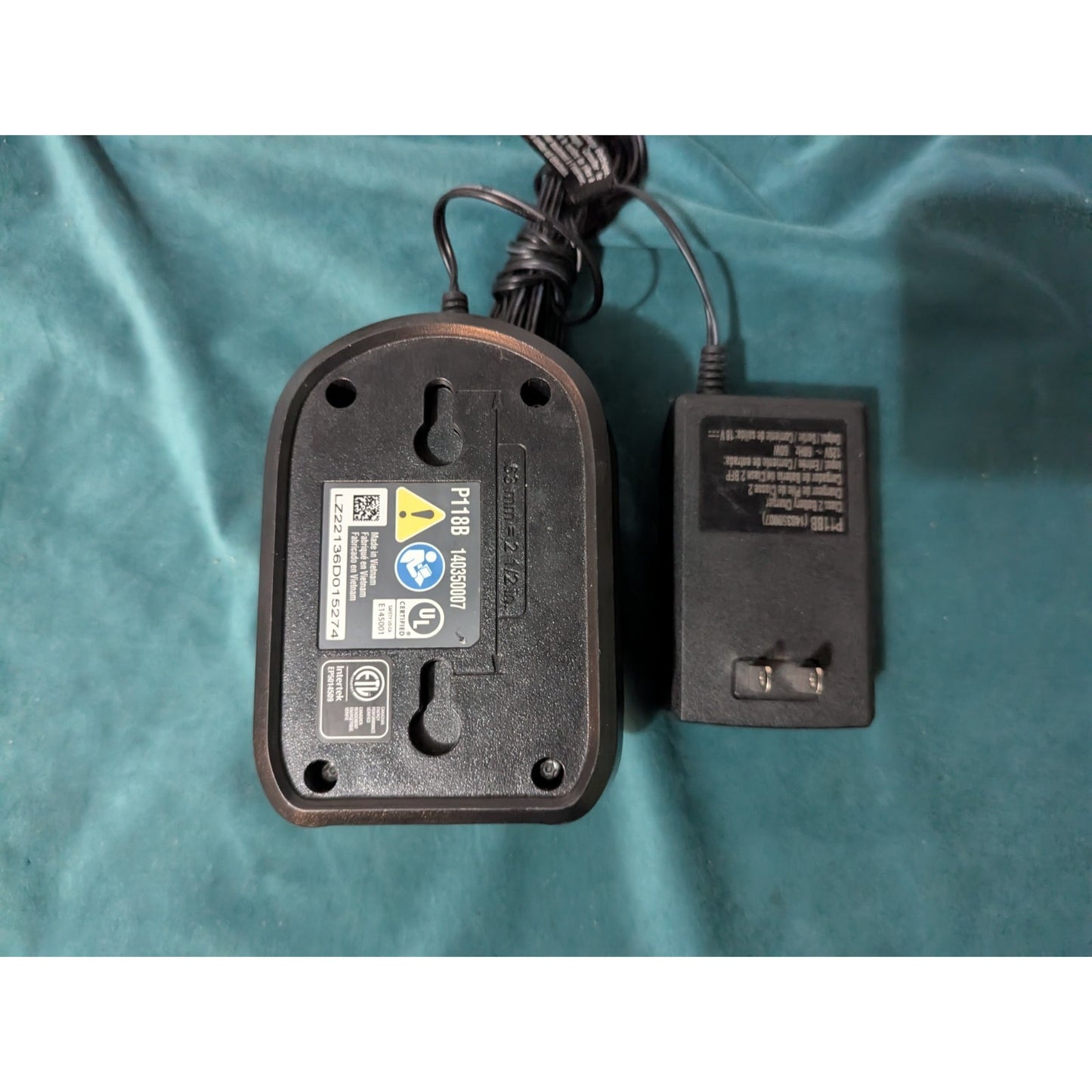 Ryobi 18V 3A High Capacity Lithium ion battery P191 w/ charger CS19034N460854