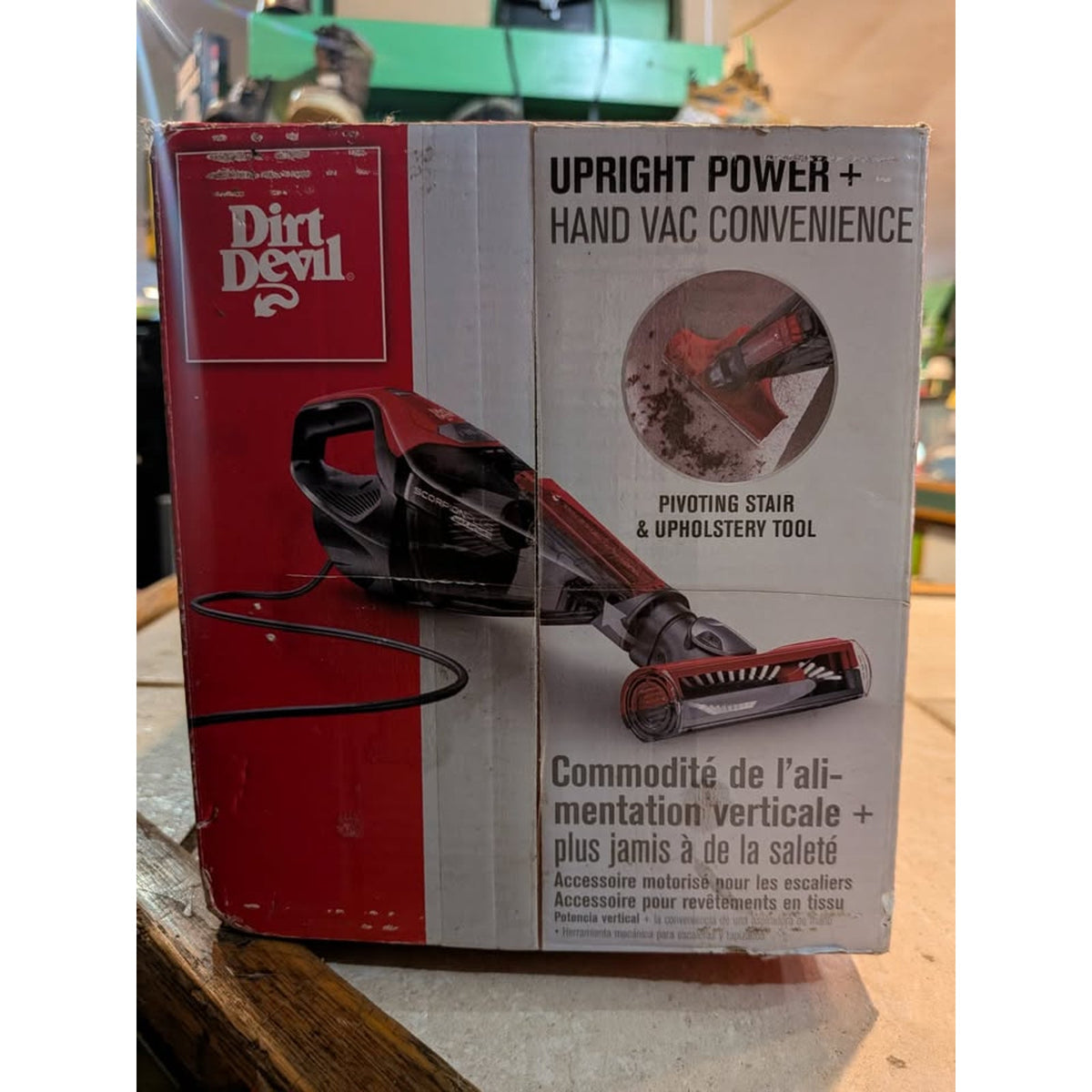 Dirt Devil Upright Power + Hand Vacuum
